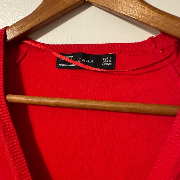 Zara Red Sweater - Picture 5 of 7